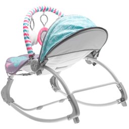 Cadeirinha de Balaço e Descanso para Bebê Musical e Vibratória Até 20kg Lhama Dican - 5