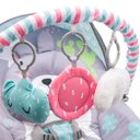 Ver imagem 4 de Cadeirinha de Balaço e Descanso para Bebê Musical e Vibratória Até 20kg Lhama Dican