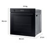 Forno Elétrico Samsung Air Fry e Wi-fi 76l 220v Nv7b4420xak/bz - 4