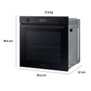 Ver imagem 4 de Forno Elétrico Samsung Air Fry e Wi-fi 76l 220v Nv7b4420xak/bz