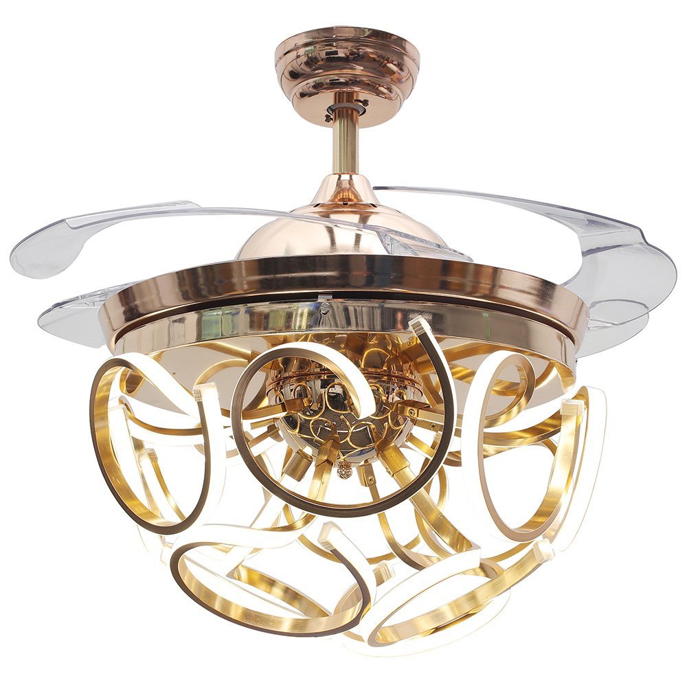 Ventilador de Teto Retrátil Luxuoso - Cge 1367g
