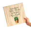 Ver imagem 2 de Quadro Decorativo Pinus Perdão Gratidão Floral Plantas Amor Sala