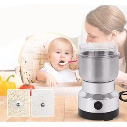 Moedor Cafe Eletrico em Inox Automatico Triturador Graos 200w Sementes Pimenta Portatil Bivolt - 5