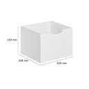 Ver imagem 2 de Estante Organizadora 6 Gavetas Modulada com Rodízios