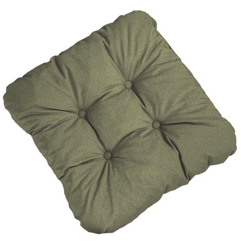 Kit 2 Almofada Impermeável 40x40 Assento Externa Acquablock - 301 - Sálvia - Liso