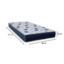 Ver imagem 6 de Colchão Solteiro Ortobom ISO 60 Ortopillow Espuma D28 Azul e Branco 18x88x188