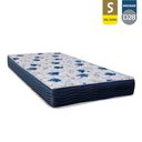 Ver imagem 4 de Colchão Solteiro Ortobom ISO 60 Ortopillow Espuma D28 Azul e Branco 18x88x188