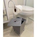 Ver imagem 4 de Kit 2 Lixeiras com Suporte de Papel Higiênico - Stolf