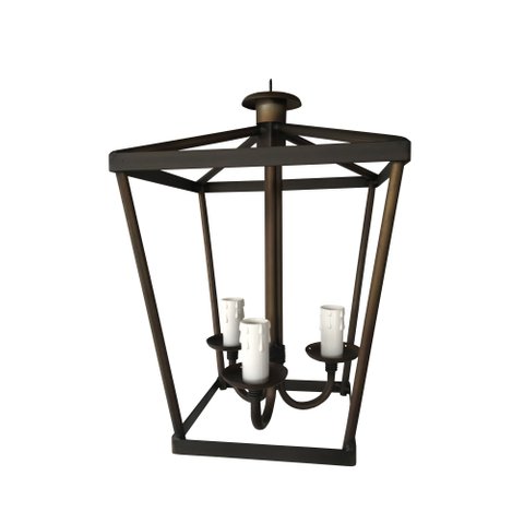 Luminaria De Ferro Estilo Lampião Decorativo para Área Gourmet Libertas Rosas Artesanato Ouro Velho