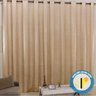 Cortina Blackout para Quarto/Sala Bege para Varão 2M Cotex - 2
