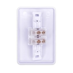 Conjunto Interruptor 1 Tecla Simples + 1 Paralela C/ Placa 4x2 Stylus - Ilumi - 3