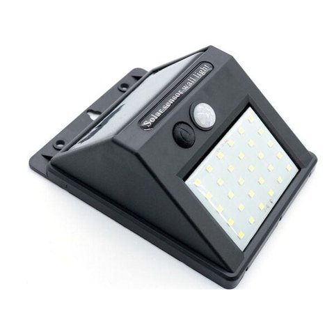 Luminária Solar de Parede 30 Led Sensor Movimento Externa