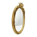 Ver imagem 3 de Espelho Clássico Oval Dourado a:126 L:90 P:13cm para Parede