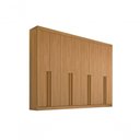 Ver imagem 1 de Guarda Roupa Casal 8 Portas 8 Gavetas com Pés Daymont - D' Doro Cinamomo