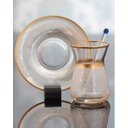 Ver imagem 2 de Xícaras de Chá Turca Huruf Ouro - 12 Peças