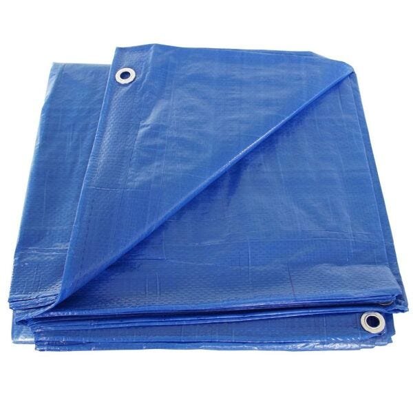Capa Lona Azul Piscina Cobertura Tela Lago 300 Micra 7x4 - 1