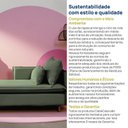 Ver imagem 5 de Capas Sofá Sôma Chaise Braço Lateral CabeCasa MadeiraOriginals Verde