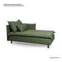 Ver imagem 4 de Capas Sofá Sôma Chaise Braço Lateral CabeCasa MadeiraOriginals Verde
