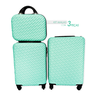 Kit De 3 Malas De Viagem Verde Água - 2