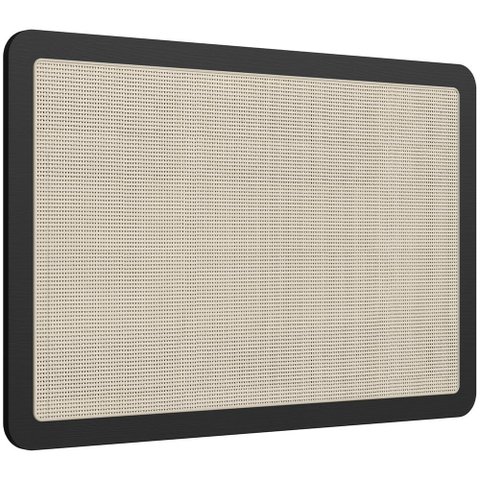 Cabeceira Cama Box Solteiro Painel com Telinha 90cm Moss A03 Nero - Lyam Decor