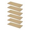 Kit Combo 6 Prateleiras Crua Mdf Sem Suporte - 1