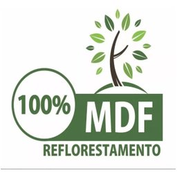 Combo 6 Prateleiras Mdf Cru 60x20 cms Com Suporte - 7