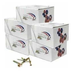 Parafuso Chip Phillips para Madeira 4.0x45 Com 500 Unidades - 5 Parafuso Chip Phillips para Madeira 4.0x45 Com 500 Unidades - 5