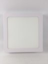 Ver imagem 2 de Painel Plafon Led 12w Sobrepor Quadrado Branco Frio