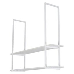 Nicho Branco Prateleira Suspensa Teto Cozinha Branca 60cm - 3