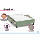 Ver imagem 4 de Cama Base c/Aux 4 Gavetas Queen Castor Poli Green 158x198x27