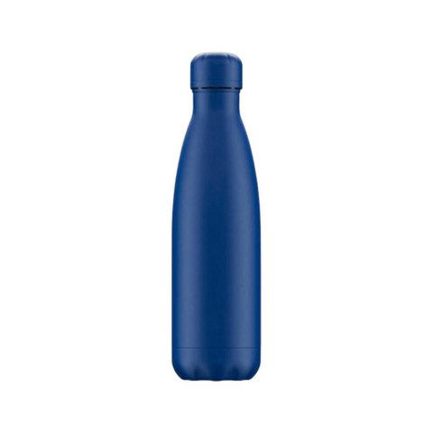 Garrafa Térmica MS913 500ml Aço Inox Portátil 1 Unidade:Azul Marinho