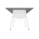 Ver imagem 6 de Mesa de Reunião 200cm para 8 Pessoas com Caixa de Tomadas Industrial Executive Cinza/Sagrado/Branco