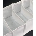 Ver imagem 6 de Kit 3 Colmeias Organizadoras de Sutiãs com 11 Divisórias Organizadores de Gavetas em TNT Branco