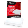 Painel Plafon Led Sobrepor Alumínio 6w Quadrado 6.000k - 3