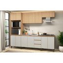 Ver imagem 4 de Armário de Cozinha Modulado Rebeca C/ 1 Porta 70cmn Mel - Movelbento