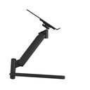 Ver imagem 2 de Suporte de Mesa para Notebook até 16 com Regulagem Contínua de Altura Octoo Clipway-note Preto