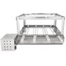 Gira Grill Churrasqueira Giratoria Giragrill Inox 4 Espetos - 1