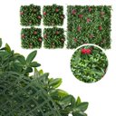 Ver imagem 3 de 4,5m² Conjunto Painéis Verde Artificial 3d Uv Resistente Alta Performance Jardim Vertical
