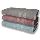 Ver imagem 1 de 3 Toalhas Super Felpudas Grande e Grossa Algodão 80x150 Cz+re+vd