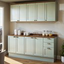 Ver imagem 1 de Armário de Cozinha Compacta Modulada 2,0m 9 Peças Iluminata Genialflex