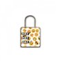 Cadeado Papaiz Com Segredo Fashion Smile 3 Dígitos - 1