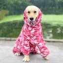 Ver imagem 4 de Capa de chuva para cachorro de grande porte Camuflada Rafs