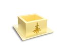 Ver imagem 3 de Kit com 4 Copos Sake Massu Saque Japonês 150Ml Creme