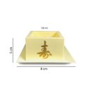 Ver imagem 2 de Kit com 6 Copos Sake Massu Saque Japonês 150Ml Creme