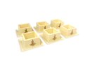 Ver imagem 1 de Kit com 6 Copos Sake Massu Saque Japonês 150Ml Creme