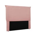 Ver imagem 1 de Cabeceira Queen 160cm Luna Veludo Rosa - Lucadi Home