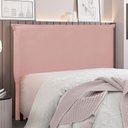 Ver imagem 2 de Cabeceira Queen 160cm Luna Veludo Rosa - Lucadi Home