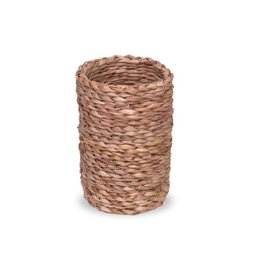 Cesto Artesanal De Palha Natural Decoração Pequeno 29x19cm - 1