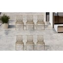 Ver imagem 1 de Kit 6 Cadeira Gruvyer Nude Sala de Jantar Restaurantes