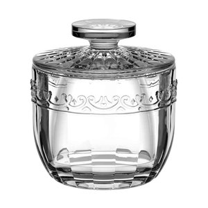 Mantegueira Francesa 9x10cm Porta Manteiga Natural Vidro Cristal Sempre Fresca